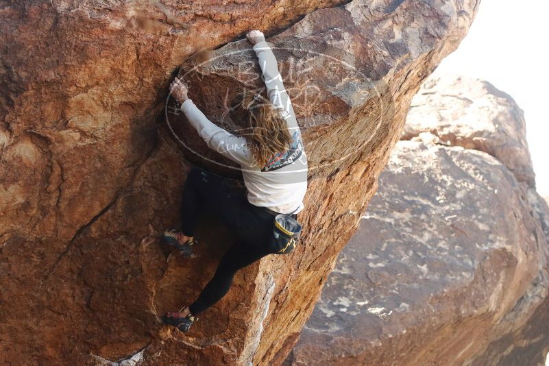 Bouldering in Hueco Tanks on 10/26/2019 with Blue Lizard Climbing and Yoga

Filename: SRM_20191026_1108360.jpg
Aperture: f/4.0
Shutter Speed: 1/500
Body: Canon EOS-1D Mark II
Lens: Canon EF 50mm f/1.8 II