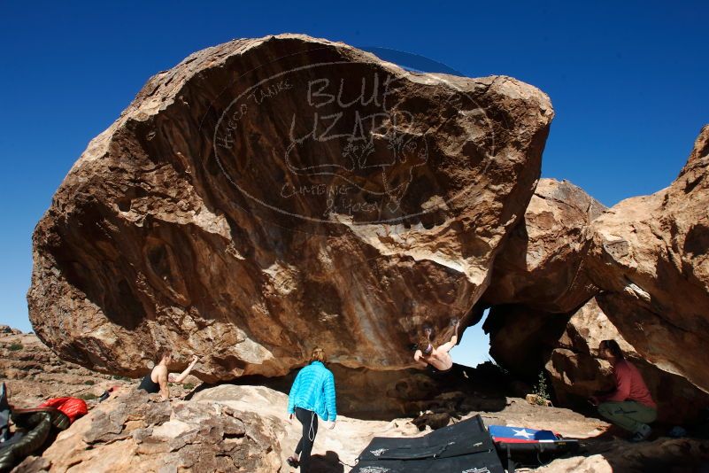 Bouldering in Hueco Tanks on 10/26/2019 with Blue Lizard Climbing and Yoga

Filename: SRM_20191026_1150360.jpg
Aperture: f/8.0
Shutter Speed: 1/250
Body: Canon EOS-1D Mark II
Lens: Canon EF 16-35mm f/2.8 L