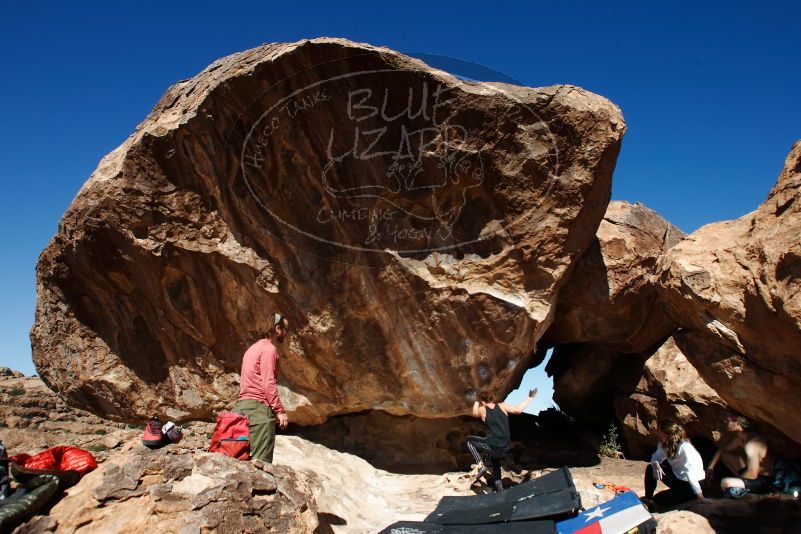 Bouldering in Hueco Tanks on 10/26/2019 with Blue Lizard Climbing and Yoga

Filename: SRM_20191026_1210400.jpg
Aperture: f/8.0
Shutter Speed: 1/250
Body: Canon EOS-1D Mark II
Lens: Canon EF 16-35mm f/2.8 L