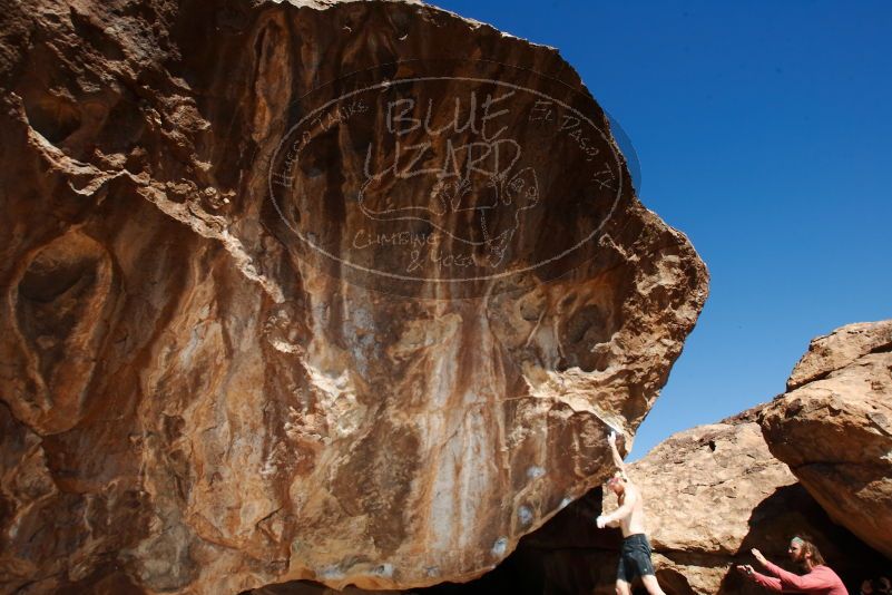 Bouldering in Hueco Tanks on 10/26/2019 with Blue Lizard Climbing and Yoga

Filename: SRM_20191026_1303050.jpg
Aperture: f/8.0
Shutter Speed: 1/250
Body: Canon EOS-1D Mark II
Lens: Canon EF 16-35mm f/2.8 L