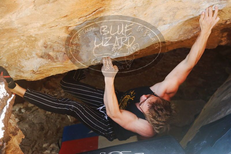 Bouldering in Hueco Tanks on 10/26/2019 with Blue Lizard Climbing and Yoga

Filename: SRM_20191026_1516530.jpg
Aperture: f/4.0
Shutter Speed: 1/250
Body: Canon EOS-1D Mark II
Lens: Canon EF 50mm f/1.8 II