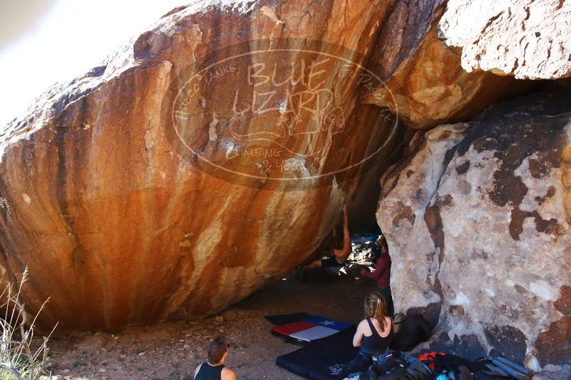 Bouldering in Hueco Tanks on 10/26/2019 with Blue Lizard Climbing and Yoga

Filename: SRM_20191026_1648120.jpg
Aperture: f/5.6
Shutter Speed: 1/250
Body: Canon EOS-1D Mark II
Lens: Canon EF 16-35mm f/2.8 L