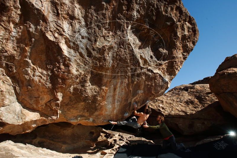 Bouldering in Hueco Tanks on 10/29/2019 with Blue Lizard Climbing and Yoga

Filename: SRM_20191029_1021390.jpg
Aperture: f/8.0
Shutter Speed: 1/250
Body: Canon EOS-1D Mark II
Lens: Canon EF 16-35mm f/2.8 L