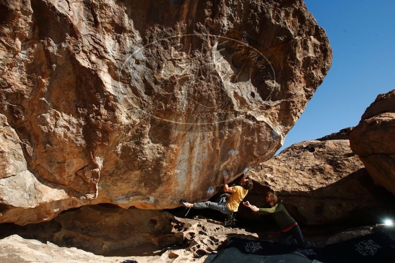 Bouldering in Hueco Tanks on 10/29/2019 with Blue Lizard Climbing and Yoga

Filename: SRM_20191029_1035100.jpg
Aperture: f/8.0
Shutter Speed: 1/250
Body: Canon EOS-1D Mark II
Lens: Canon EF 16-35mm f/2.8 L