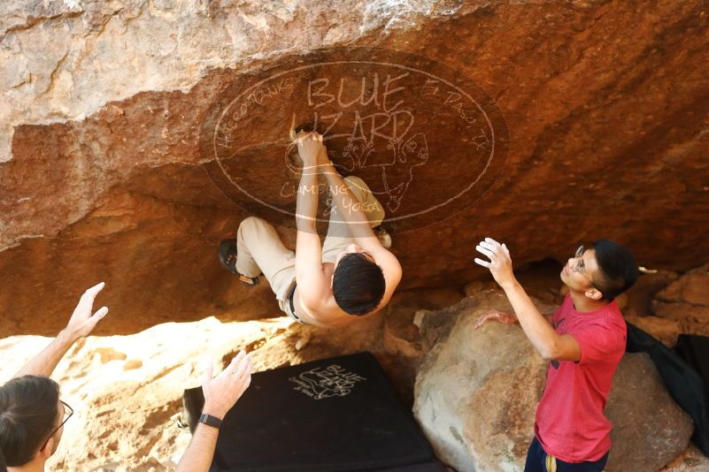 Bouldering in Hueco Tanks on 11/09/2019 with Blue Lizard Climbing and Yoga

Filename: SRM_20191109_1739030.jpg
Aperture: f/4.0
Shutter Speed: 1/320
Body: Canon EOS-1D Mark II
Lens: Canon EF 50mm f/1.8 II