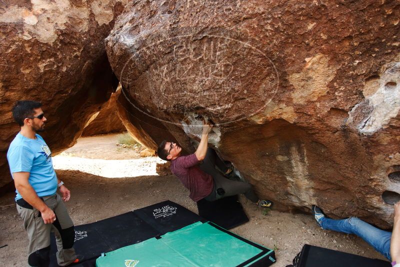 Bouldering in Hueco Tanks on 11/10/2019 with Blue Lizard Climbing and Yoga

Filename: SRM_20191110_1103280.jpg
Aperture: f/4.0
Shutter Speed: 1/500
Body: Canon EOS-1D Mark II
Lens: Canon EF 16-35mm f/2.8 L