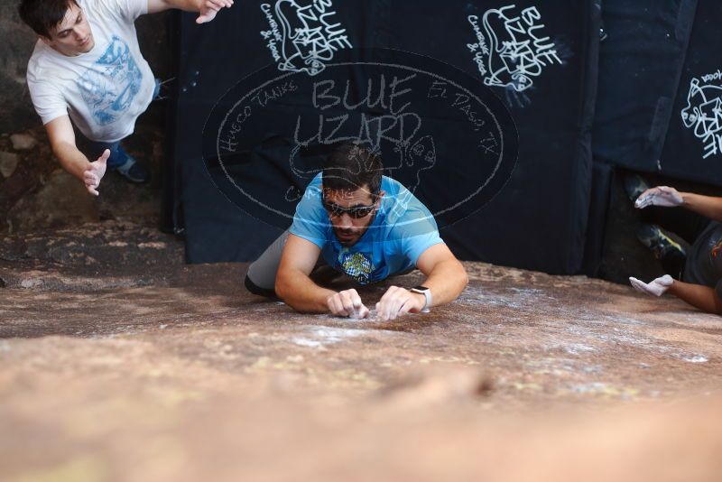 Bouldering in Hueco Tanks on 11/10/2019 with Blue Lizard Climbing and Yoga

Filename: SRM_20191110_1134170.jpg
Aperture: f/2.5
Shutter Speed: 1/320
Body: Canon EOS-1D Mark II
Lens: Canon EF 50mm f/1.8 II