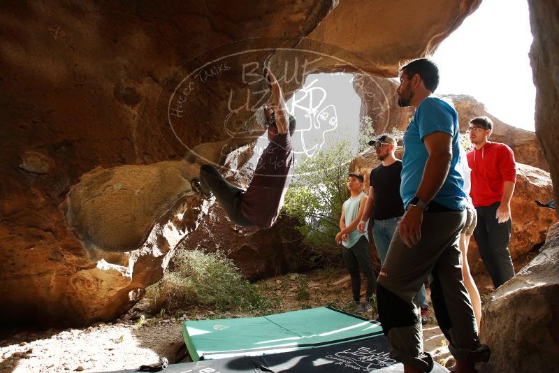 Bouldering in Hueco Tanks on 11/10/2019 with Blue Lizard Climbing and Yoga

Filename: SRM_20191110_1443110.jpg
Aperture: f/5.6
Shutter Speed: 1/200
Body: Canon EOS-1D Mark II
Lens: Canon EF 16-35mm f/2.8 L