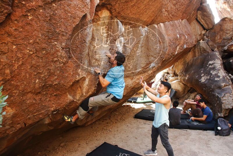 Bouldering in Hueco Tanks on 11/10/2019 with Blue Lizard Climbing and Yoga

Filename: SRM_20191110_1502100.jpg
Aperture: f/5.0
Shutter Speed: 1/320
Body: Canon EOS-1D Mark II
Lens: Canon EF 16-35mm f/2.8 L