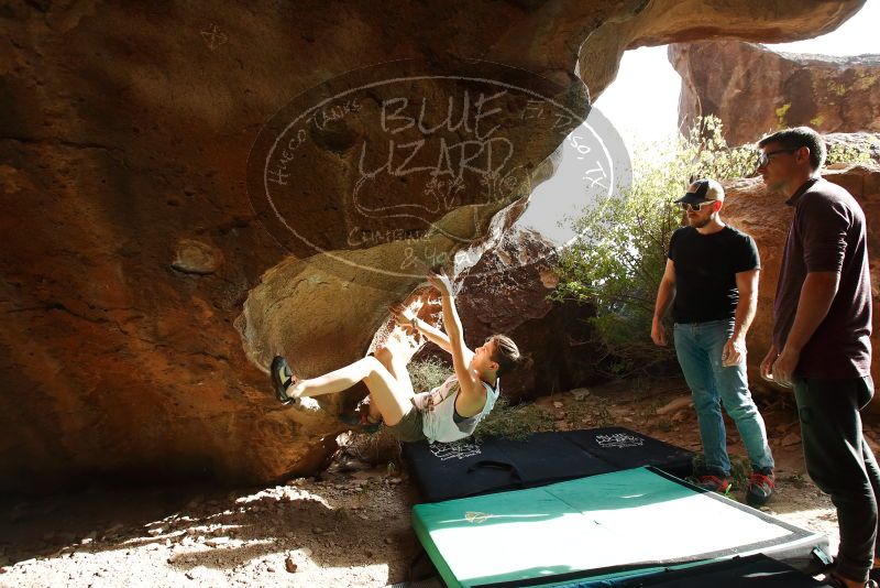 Bouldering in Hueco Tanks on 11/10/2019 with Blue Lizard Climbing and Yoga

Filename: SRM_20191110_1506450.jpg
Aperture: f/5.6
Shutter Speed: 1/320
Body: Canon EOS-1D Mark II
Lens: Canon EF 16-35mm f/2.8 L