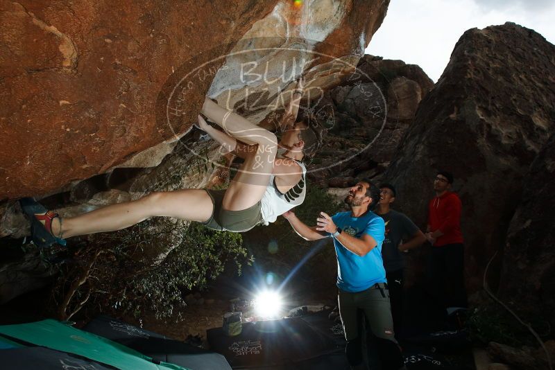 Bouldering in Hueco Tanks on 11/10/2019 with Blue Lizard Climbing and Yoga

Filename: SRM_20191110_1618580.jpg
Aperture: f/8.0
Shutter Speed: 1/250
Body: Canon EOS-1D Mark II
Lens: Canon EF 16-35mm f/2.8 L