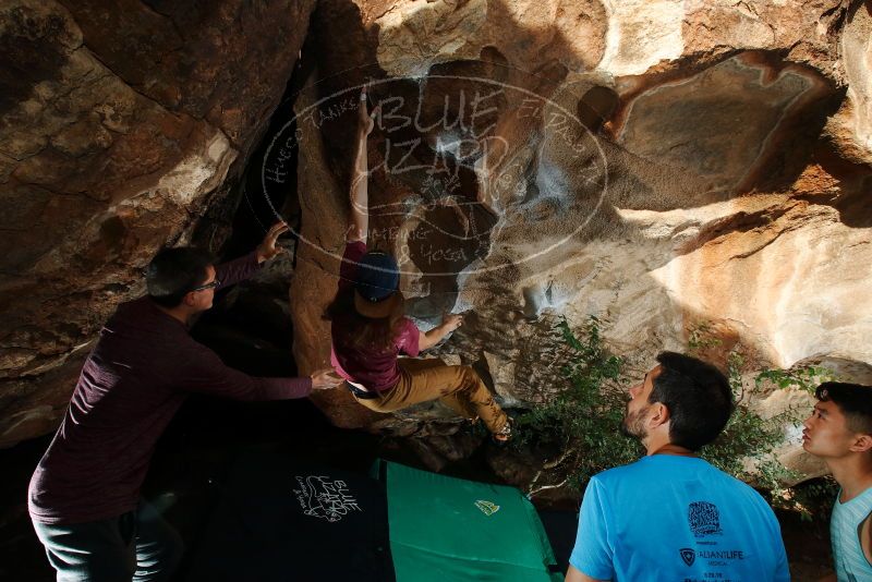 Bouldering in Hueco Tanks on 11/10/2019 with Blue Lizard Climbing and Yoga

Filename: SRM_20191110_1633450.jpg
Aperture: f/8.0
Shutter Speed: 1/250
Body: Canon EOS-1D Mark II
Lens: Canon EF 16-35mm f/2.8 L