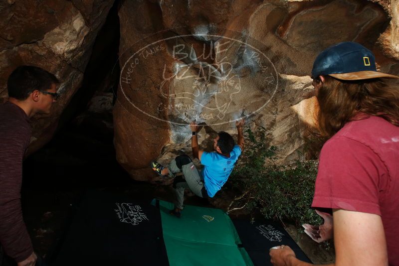 Bouldering in Hueco Tanks on 11/10/2019 with Blue Lizard Climbing and Yoga

Filename: SRM_20191110_1634170.jpg
Aperture: f/8.0
Shutter Speed: 1/250
Body: Canon EOS-1D Mark II
Lens: Canon EF 16-35mm f/2.8 L