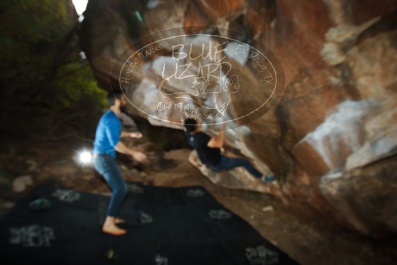 Bouldering in Hueco Tanks on 11/17/2019 with Blue Lizard Climbing and Yoga

Filename: SRM_20191117_1204060.jpg
Aperture: f/8.0
Shutter Speed: 1/250
Body: Canon EOS-1D Mark II
Lens: Canon EF 16-35mm f/2.8 L