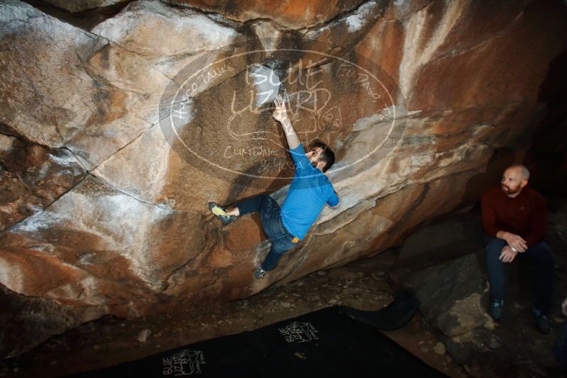 Bouldering in Hueco Tanks on 11/17/2019 with Blue Lizard Climbing and Yoga

Filename: SRM_20191117_1222120.jpg
Aperture: f/8.0
Shutter Speed: 1/250
Body: Canon EOS-1D Mark II
Lens: Canon EF 16-35mm f/2.8 L