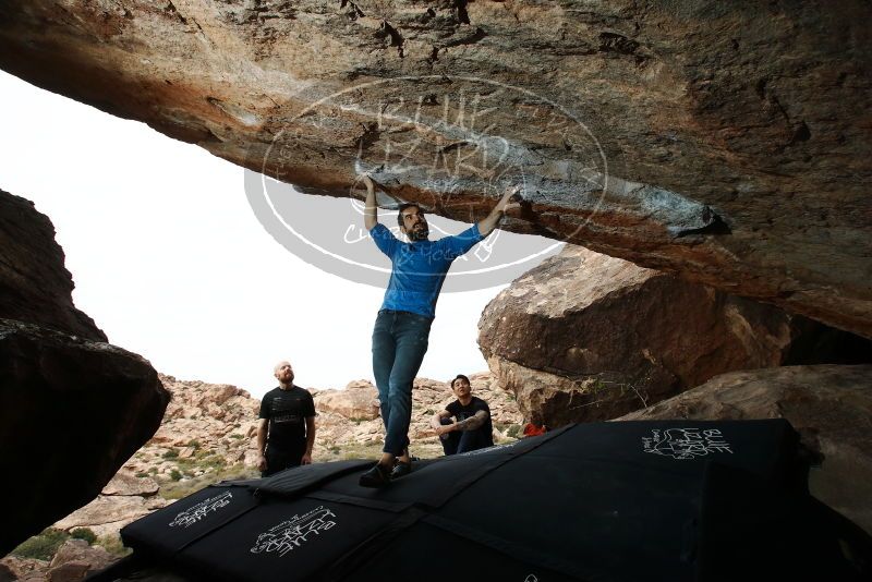 Bouldering in Hueco Tanks on 11/17/2019 with Blue Lizard Climbing and Yoga

Filename: SRM_20191117_1256200.jpg
Aperture: f/8.0
Shutter Speed: 1/250
Body: Canon EOS-1D Mark II
Lens: Canon EF 16-35mm f/2.8 L