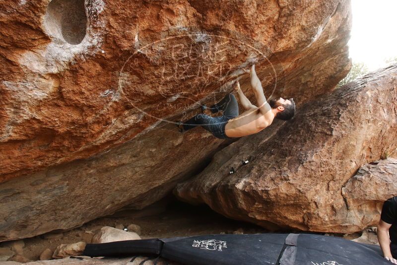 Bouldering in Hueco Tanks on 11/17/2019 with Blue Lizard Climbing and Yoga

Filename: SRM_20191117_1352520.jpg
Aperture: f/8.0
Shutter Speed: 1/250
Body: Canon EOS-1D Mark II
Lens: Canon EF 16-35mm f/2.8 L