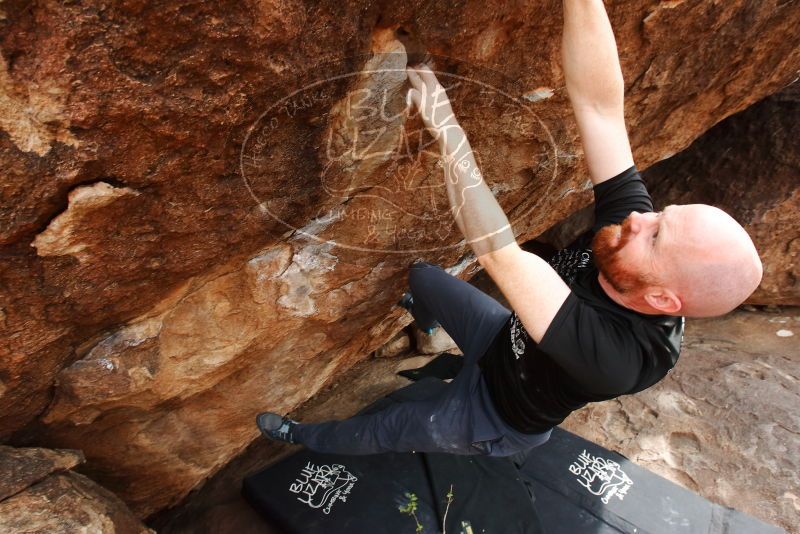 Bouldering in Hueco Tanks on 11/17/2019 with Blue Lizard Climbing and Yoga

Filename: SRM_20191117_1428491.jpg
Aperture: f/8.0
Shutter Speed: 1/250
Body: Canon EOS-1D Mark II
Lens: Canon EF 16-35mm f/2.8 L