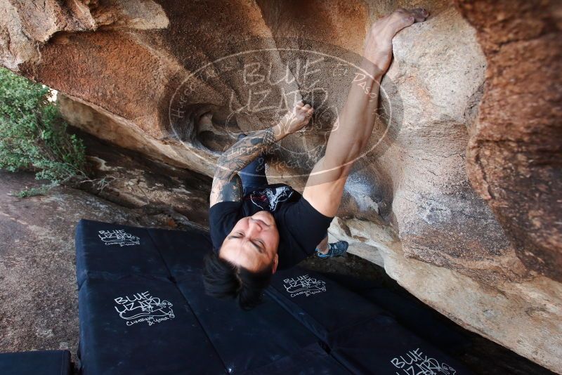 Bouldering in Hueco Tanks on 11/17/2019 with Blue Lizard Climbing and Yoga

Filename: SRM_20191117_1554431.jpg
Aperture: f/5.0
Shutter Speed: 1/250
Body: Canon EOS-1D Mark II
Lens: Canon EF 16-35mm f/2.8 L