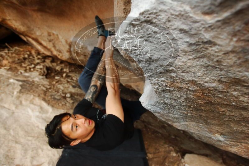 Bouldering in Hueco Tanks on 11/17/2019 with Blue Lizard Climbing and Yoga

Filename: SRM_20191117_1744060.jpg
Aperture: f/3.5
Shutter Speed: 1/250
Body: Canon EOS-1D Mark II
Lens: Canon EF 16-35mm f/2.8 L