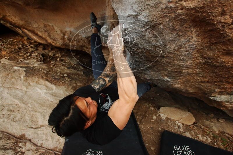 Bouldering in Hueco Tanks on 11/17/2019 with Blue Lizard Climbing and Yoga

Filename: SRM_20191117_1744110.jpg
Aperture: f/4.5
Shutter Speed: 1/250
Body: Canon EOS-1D Mark II
Lens: Canon EF 16-35mm f/2.8 L