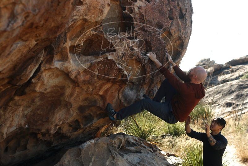 Bouldering in Hueco Tanks on 11/18/2019 with Blue Lizard Climbing and Yoga

Filename: SRM_20191118_1134500.jpg
Aperture: f/3.5
Shutter Speed: 1/250
Body: Canon EOS-1D Mark II
Lens: Canon EF 50mm f/1.8 II