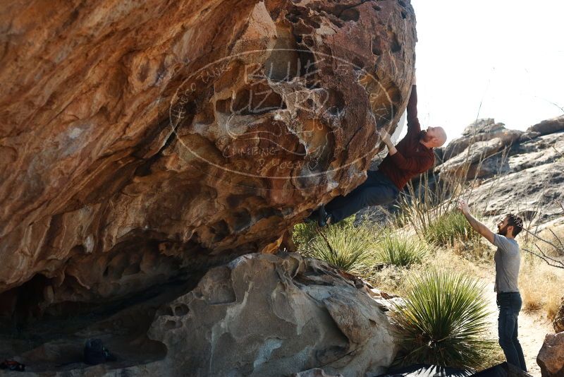 Bouldering in Hueco Tanks on 11/18/2019 with Blue Lizard Climbing and Yoga

Filename: SRM_20191118_1141490.jpg
Aperture: f/5.0
Shutter Speed: 1/250
Body: Canon EOS-1D Mark II
Lens: Canon EF 50mm f/1.8 II