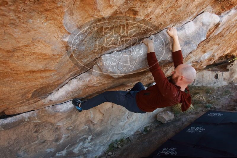 Bouldering in Hueco Tanks on 11/18/2019 with Blue Lizard Climbing and Yoga

Filename: SRM_20191118_1207390.jpg
Aperture: f/5.6
Shutter Speed: 1/250
Body: Canon EOS-1D Mark II
Lens: Canon EF 16-35mm f/2.8 L