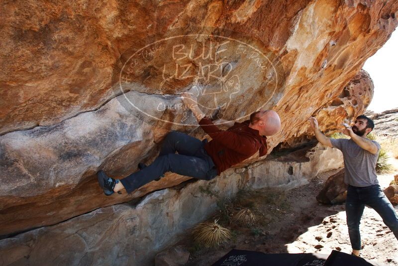 Bouldering in Hueco Tanks on 11/18/2019 with Blue Lizard Climbing and Yoga

Filename: SRM_20191118_1253420.jpg
Aperture: f/7.1
Shutter Speed: 1/250
Body: Canon EOS-1D Mark II
Lens: Canon EF 16-35mm f/2.8 L