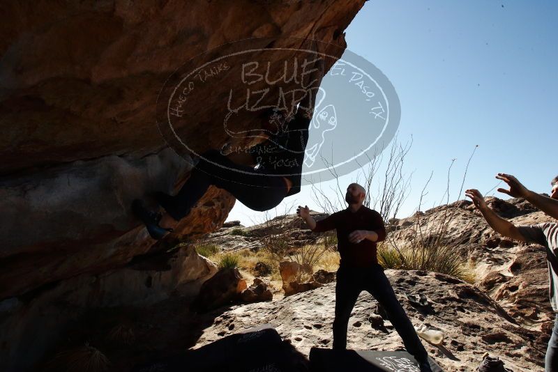 Bouldering in Hueco Tanks on 11/18/2019 with Blue Lizard Climbing and Yoga

Filename: SRM_20191118_1254380.jpg
Aperture: f/16.0
Shutter Speed: 1/250
Body: Canon EOS-1D Mark II
Lens: Canon EF 16-35mm f/2.8 L