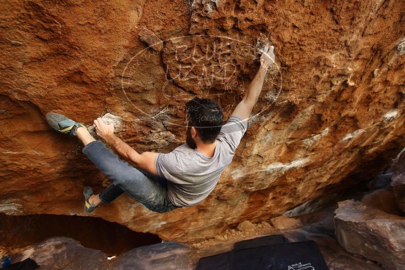 Bouldering in Hueco Tanks on 11/18/2019 with Blue Lizard Climbing and Yoga

Filename: SRM_20191118_1611310.jpg
Aperture: f/3.5
Shutter Speed: 1/200
Body: Canon EOS-1D Mark II
Lens: Canon EF 16-35mm f/2.8 L