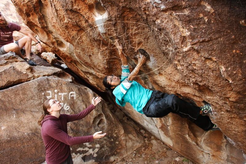 Bouldering in Hueco Tanks on 11/16/2019 with Blue Lizard Climbing and Yoga

Filename: SRM_20191116_1047561.jpg
Aperture: f/5.0
Shutter Speed: 1/200
Body: Canon EOS-1D Mark II
Lens: Canon EF 16-35mm f/2.8 L