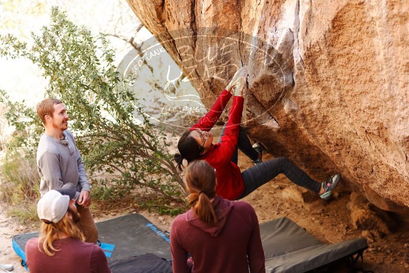 Bouldering in Hueco Tanks on 11/16/2019 with Blue Lizard Climbing and Yoga

Filename: SRM_20191116_1103200.jpg
Aperture: f/2.8
Shutter Speed: 1/400
Body: Canon EOS-1D Mark II
Lens: Canon EF 85mm f/1.2 L II