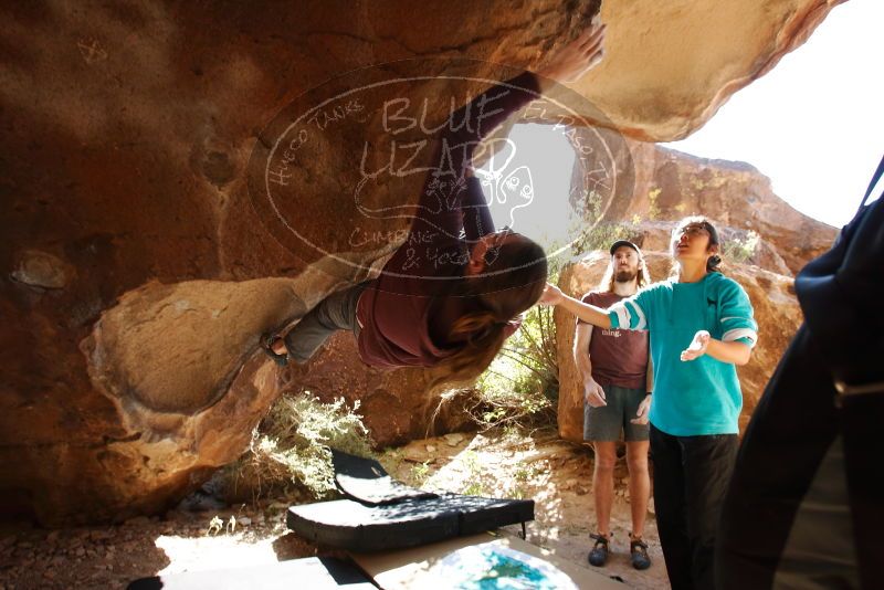 Bouldering in Hueco Tanks on 11/16/2019 with Blue Lizard Climbing and Yoga

Filename: SRM_20191116_1158350.jpg
Aperture: f/5.6
Shutter Speed: 1/200
Body: Canon EOS-1D Mark II
Lens: Canon EF 16-35mm f/2.8 L