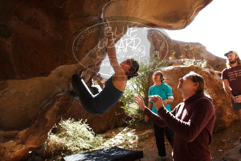 Bouldering in Hueco Tanks on 11/16/2019 with Blue Lizard Climbing and Yoga

Filename: SRM_20191116_1222261.jpg
Aperture: f/5.6
Shutter Speed: 1/500
Body: Canon EOS-1D Mark II
Lens: Canon EF 16-35mm f/2.8 L