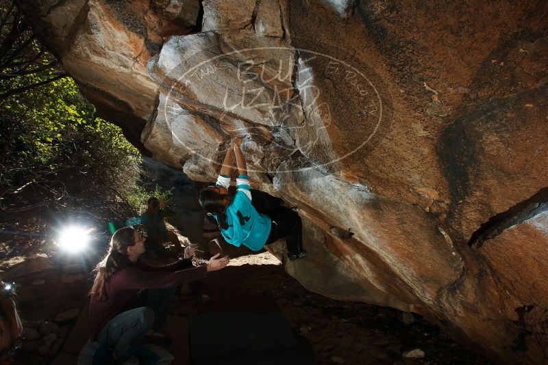 Bouldering in Hueco Tanks on 11/16/2019 with Blue Lizard Climbing and Yoga

Filename: SRM_20191116_1348440.jpg
Aperture: f/8.0
Shutter Speed: 1/250
Body: Canon EOS-1D Mark II
Lens: Canon EF 16-35mm f/2.8 L