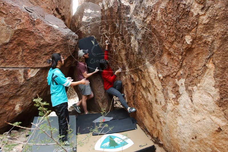 Bouldering in Hueco Tanks on 11/16/2019 with Blue Lizard Climbing and Yoga

Filename: SRM_20191116_1429200.jpg
Aperture: f/5.6
Shutter Speed: 1/160
Body: Canon EOS-1D Mark II
Lens: Canon EF 16-35mm f/2.8 L