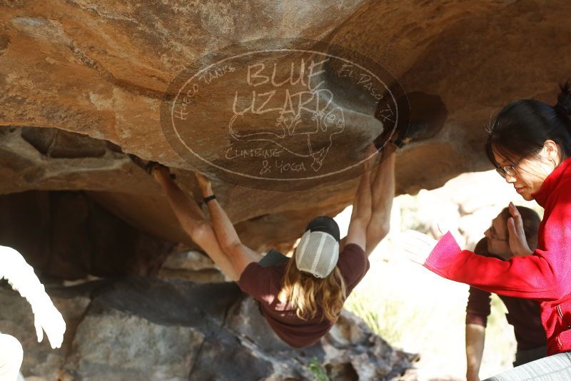 Bouldering in Hueco Tanks on 11/16/2019 with Blue Lizard Climbing and Yoga

Filename: SRM_20191116_1613500.jpg
Aperture: f/4.0
Shutter Speed: 1/250
Body: Canon EOS-1D Mark II
Lens: Canon EF 50mm f/1.8 II