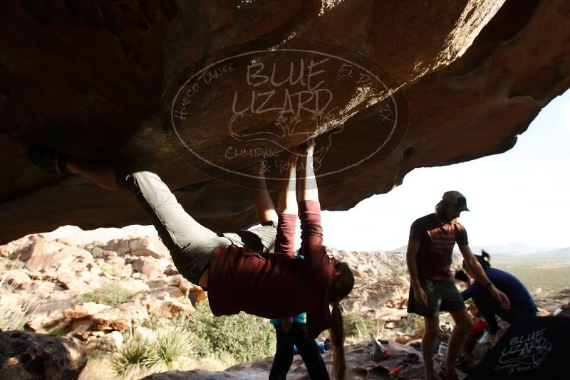 Bouldering in Hueco Tanks on 11/16/2019 with Blue Lizard Climbing and Yoga

Filename: SRM_20191116_1644410.jpg
Aperture: f/5.6
Shutter Speed: 1/250
Body: Canon EOS-1D Mark II
Lens: Canon EF 16-35mm f/2.8 L