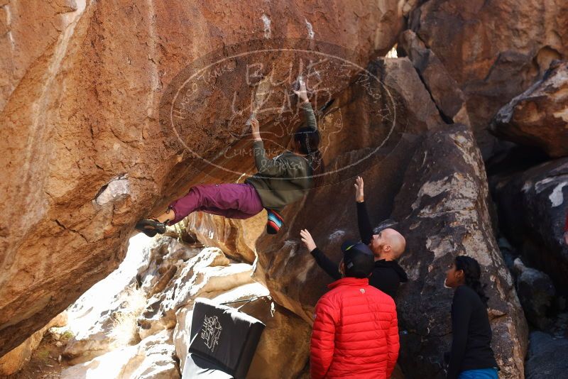 Bouldering in Hueco Tanks on 11/23/2019 with Blue Lizard Climbing and Yoga

Filename: SRM_20191123_1404350.jpg
Aperture: f/4.0
Shutter Speed: 1/250
Body: Canon EOS-1D Mark II
Lens: Canon EF 50mm f/1.8 II