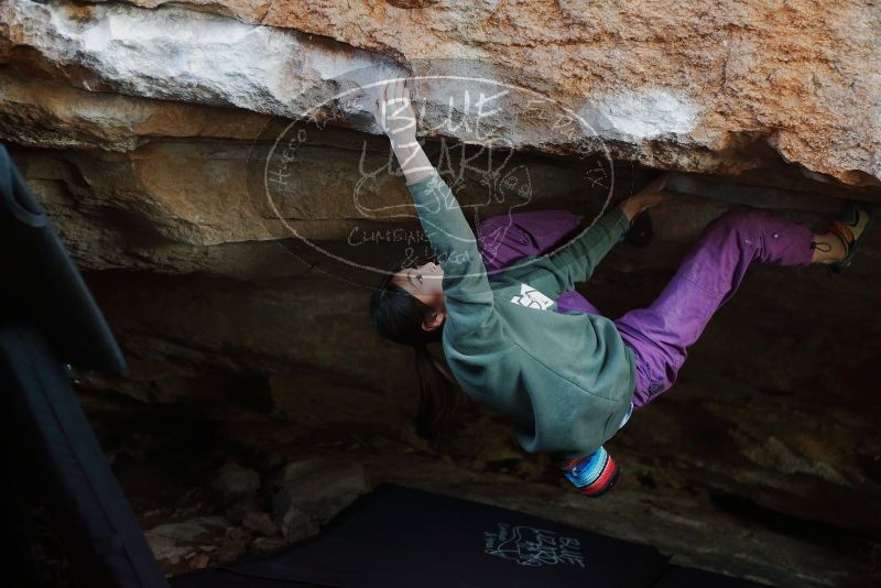 Bouldering in Hueco Tanks on 11/23/2019 with Blue Lizard Climbing and Yoga

Filename: SRM_20191123_1628170.jpg
Aperture: f/2.8
Shutter Speed: 1/250
Body: Canon EOS-1D Mark II
Lens: Canon EF 50mm f/1.8 II