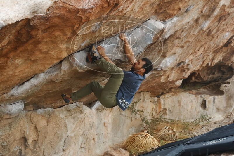 Bouldering in Hueco Tanks on 11/24/2019 with Blue Lizard Climbing and Yoga

Filename: SRM_20191124_1054500.jpg
Aperture: f/5.6
Shutter Speed: 1/320
Body: Canon EOS-1D Mark II
Lens: Canon EF 50mm f/1.8 II