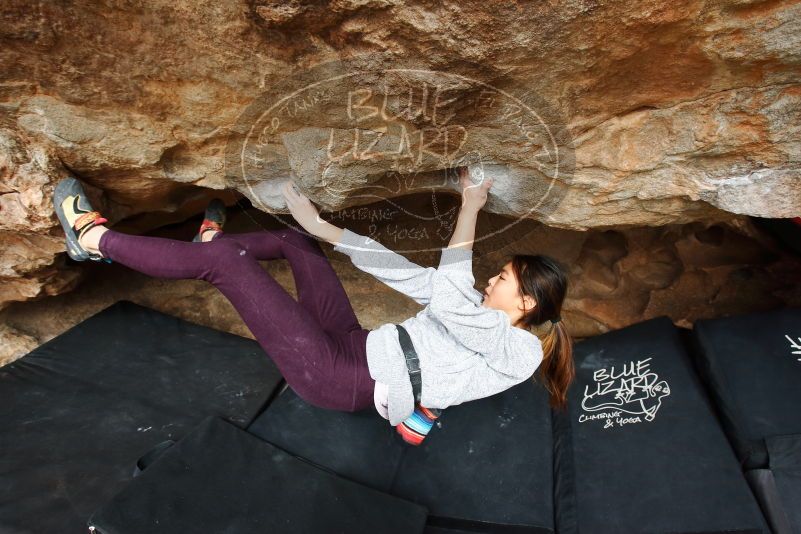 Bouldering in Hueco Tanks on 11/24/2019 with Blue Lizard Climbing and Yoga

Filename: SRM_20191124_1129211.jpg
Aperture: f/8.0
Shutter Speed: 1/320
Body: Canon EOS-1D Mark II
Lens: Canon EF 16-35mm f/2.8 L