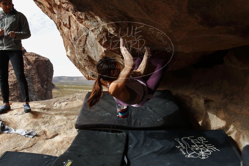 Bouldering in Hueco Tanks on 11/24/2019 with Blue Lizard Climbing and Yoga

Filename: SRM_20191124_1137300.jpg
Aperture: f/9.0
Shutter Speed: 1/320
Body: Canon EOS-1D Mark II
Lens: Canon EF 16-35mm f/2.8 L