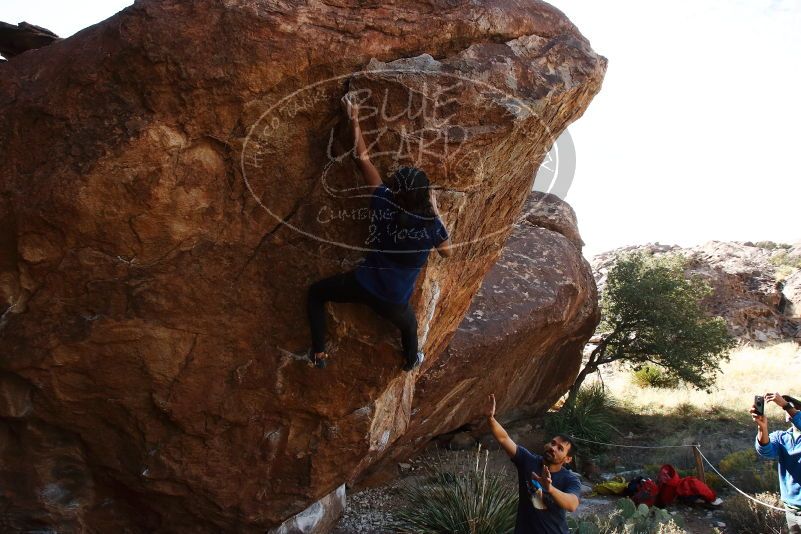 Bouldering in Hueco Tanks on 11/24/2019 with Blue Lizard Climbing and Yoga

Filename: SRM_20191124_1326020.jpg
Aperture: f/8.0
Shutter Speed: 1/250
Body: Canon EOS-1D Mark II
Lens: Canon EF 16-35mm f/2.8 L