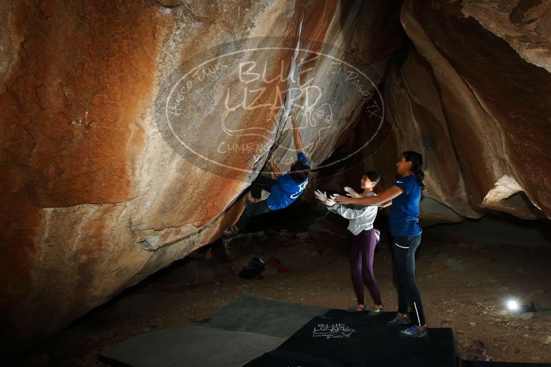 Bouldering in Hueco Tanks on 11/24/2019 with Blue Lizard Climbing and Yoga

Filename: SRM_20191124_1425520.jpg
Aperture: f/8.0
Shutter Speed: 1/250
Body: Canon EOS-1D Mark II
Lens: Canon EF 16-35mm f/2.8 L