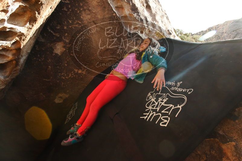 Bouldering in Hueco Tanks on 11/24/2019 with Blue Lizard Climbing and Yoga

Filename: SRM_20191124_1643170.jpg
Aperture: f/7.1
Shutter Speed: 1/400
Body: Canon EOS-1D Mark II
Lens: Canon EF 16-35mm f/2.8 L