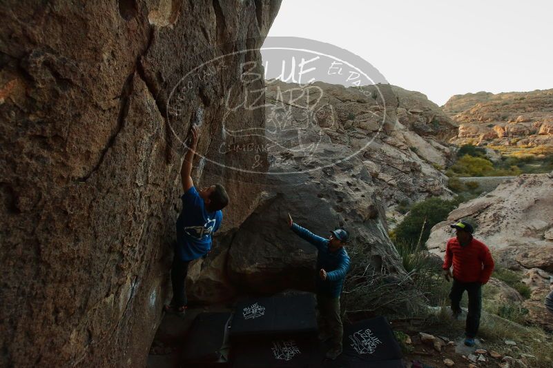 Bouldering in Hueco Tanks on 11/24/2019 with Blue Lizard Climbing and Yoga

Filename: SRM_20191124_1738530.jpg
Aperture: f/6.3
Shutter Speed: 1/200
Body: Canon EOS-1D Mark II
Lens: Canon EF 16-35mm f/2.8 L