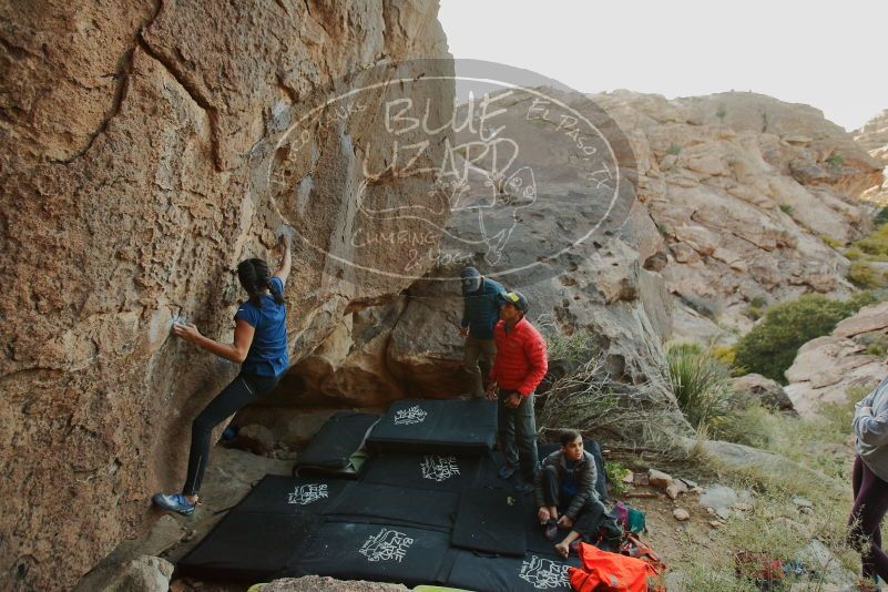 Bouldering in Hueco Tanks on 11/24/2019 with Blue Lizard Climbing and Yoga

Filename: SRM_20191124_1740520.jpg
Aperture: f/3.2
Shutter Speed: 1/200
Body: Canon EOS-1D Mark II
Lens: Canon EF 16-35mm f/2.8 L