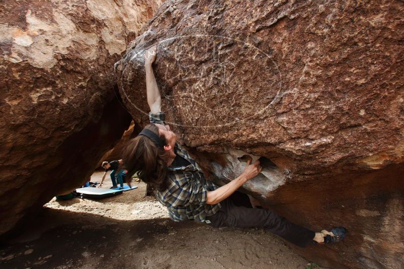 Bouldering in Hueco Tanks on 11/25/2019 with Blue Lizard Climbing and Yoga

Filename: SRM_20191125_1103440.jpg
Aperture: f/5.6
Shutter Speed: 1/250
Body: Canon EOS-1D Mark II
Lens: Canon EF 16-35mm f/2.8 L